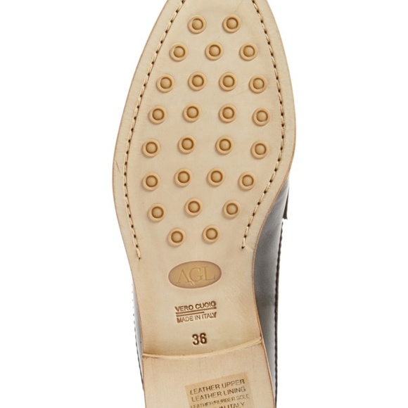 Blush Patent Leather AGL mules - Picture 5 of 7